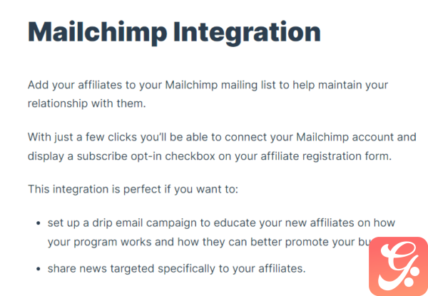 SliceWP E28093 Mailchimp Integration Add On