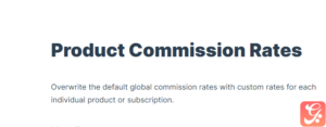 SliceWP – Product Commission Rates Add-On 1.0.4