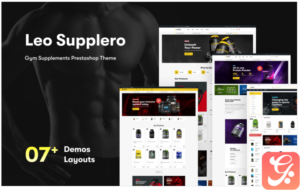 Leo Supplero - Gym Supplements Prestashop Theme