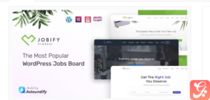 Jobify – The Most Popular WordPress Job Board Theme with original license key Activation for lifetime
