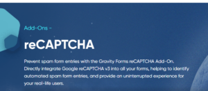 Gravity Forms reCAPTCHA 1.6.0