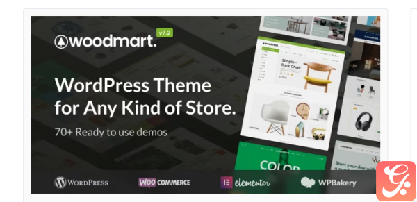 WoodMart E28093 Responsive WooCommerce WordPress Theme with original license key Activation for lifetime