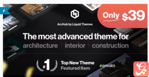 ArcHub – Architecture and Interior Design WordPress Theme 1.2.4