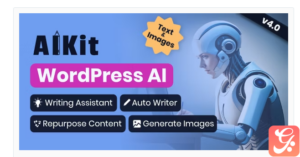 AIKit – WordPress AI Writing Assistant Using GPT-3 4.7.0