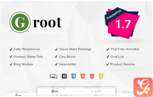 Groot Nursery Store PrestaShop Theme