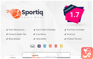 Sportiq Sports Store PrestaShop Theme