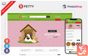 Petty - Pet Store PrestaShop Template