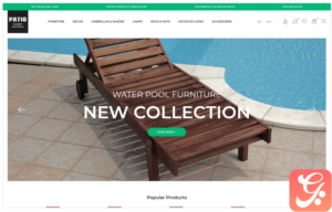 Patio-Garden Furniture Store Ecommerce Bootstrap Clean PrestaShop Theme