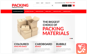Packing Products PrestaShop Theme