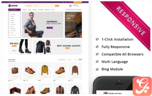 Origin Leather Market - Responsive PrestaShop Theme
