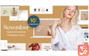 November Fashion Prestasop Template