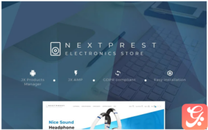 Nextprest - Electronics Store Clean Bootstrap Ecommerce PrestaShop Theme