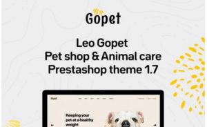 TM Gopet - Pet Shop & Animal Care Prestashop Theme