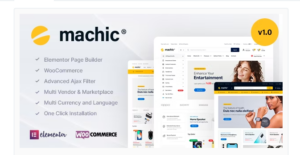 Machic – Electronics Store WooCommerce Theme 1.4.2