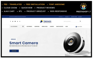 Tronex Electronics PrestaShop Theme