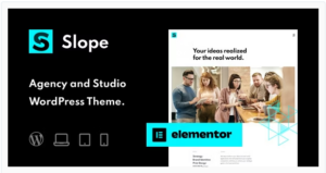 Slope – Agency & Studio WordPress Theme 1.0.9