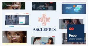 Asclepius - Doctor, Medical & Healthcare WordPress Theme