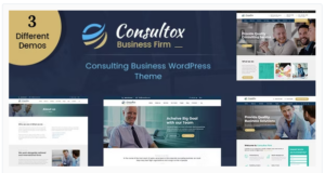 Consultox - Consulting Business WordPress Theme 2.4