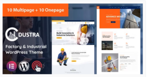 Dustra Factory Industrial WordPress 1.0