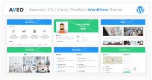 Aveo - Resume WordPress Theme