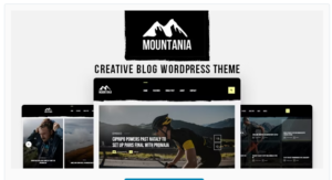 Mountania - Creative Blog WordPress Theme