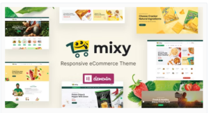 Mixy - Organic Food Store WordPress Theme