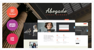 Abogado - Lawyer Firm & Legal Bureau WordPress Theme