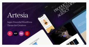 Artesia - WordPress Theme for Creatives