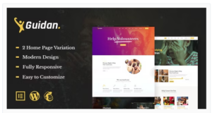 Guidan - NonProfit Charity WordPress Theme