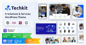 Techkit – Technology & IT Solutions WordPress Theme