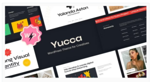 Yucca - WordPress Theme & Personal Portfolio for Creatives