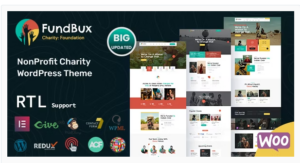 Fundbux - Charity & Fundraise WordPress Theme
