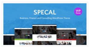 Specal - Financial, Consulting WordPress Theme