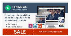 Finance - Consulting, Accounting WordPress Theme