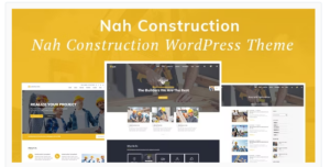Nah Construction, Building Business WordPress Theme