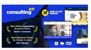 Consulting - Business, Finance WordPress Theme