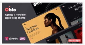 Oblo - Creative Portfolio Agency WordPress Theme 2.2.4