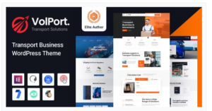 Volport - Logistics & Transport WordPress Theme