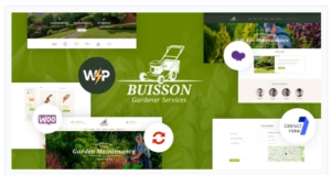 Buisson | Gardening & Landscaping Services WordPress Theme