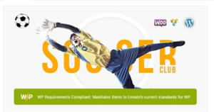 Soccer Club - Football Team WordPress Theme