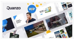 Quanzo - Personal Portfolio WordPress Theme