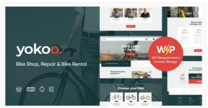 Yokoo - Bike Shop & Bicycle Rental WordPress Theme
