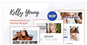 Kelly Young - Personal Stylist WordPress Theme