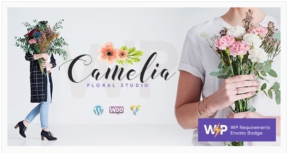 Camelia | A Floral Studio Florist WordPress Theme