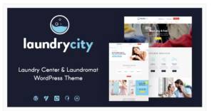 Laundry City | Dry Cleaning Services WordPress Theme