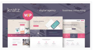 Kratz | Digital Agency Marketing and SEO WordPress Theme