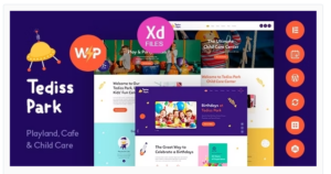 Tediss | Play Area & Child Care Center WordPress Theme