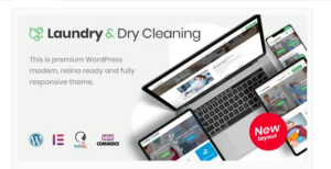 Laundry – Dry Cleaning Services WordPress Theme 3.7