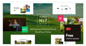 N7 | Golf Club & Course Sports & Events WordPress Theme