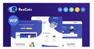 RexCoin | A Multi-Purpose Cryptocurrency & Coin ICO WordPress Theme